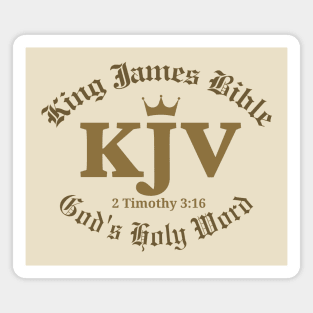 KJV King James Bible God's Holy Word - 2 Timothy 3:16 Magnet